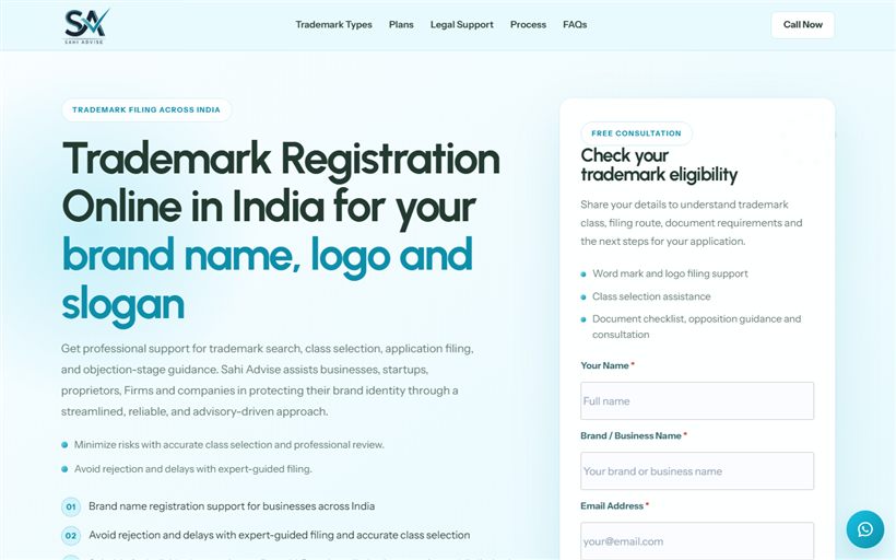 Sahi Advise website by Xper8