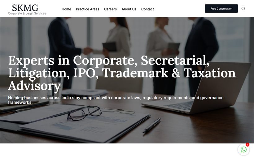 SKMG website by Xper8